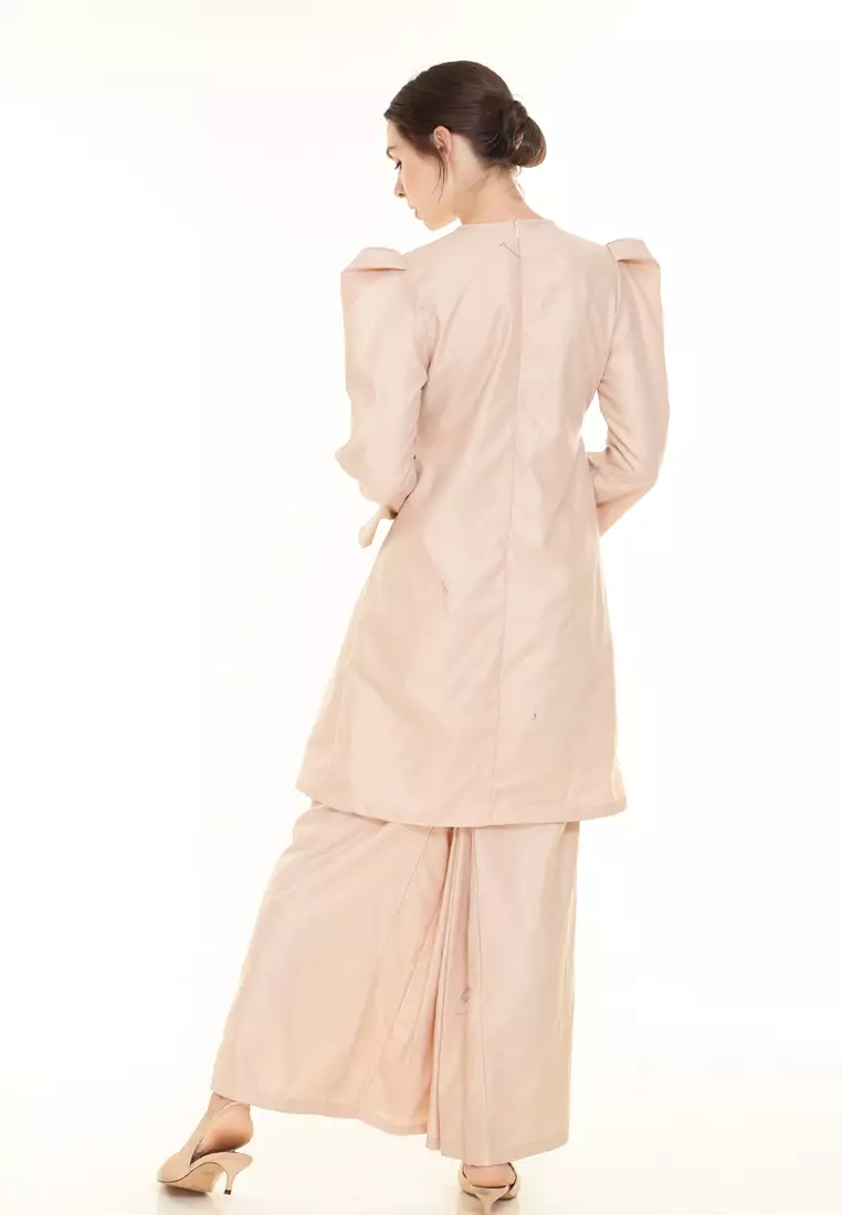 Yarra Kurung Modern in Nude Brown