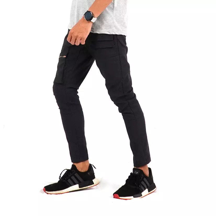 OKECHUKU Jose Celana Chino Pria Celana Panjang Pria Skinny Cargo Pria