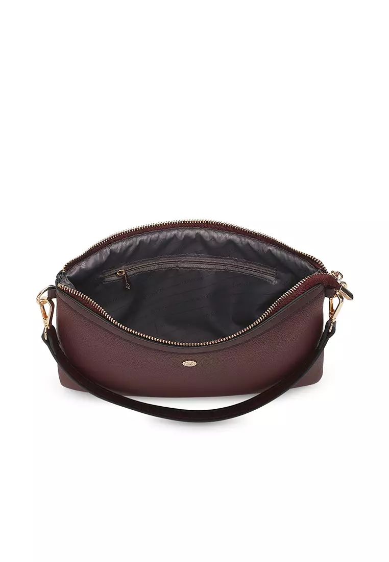 2-in-1 Tote Bag & Top Handle Bag - Red