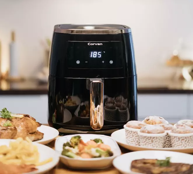 Corvan air hot sale fryer
