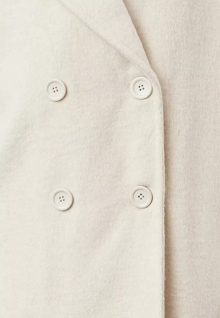 Button Closure Cachet Overcoat