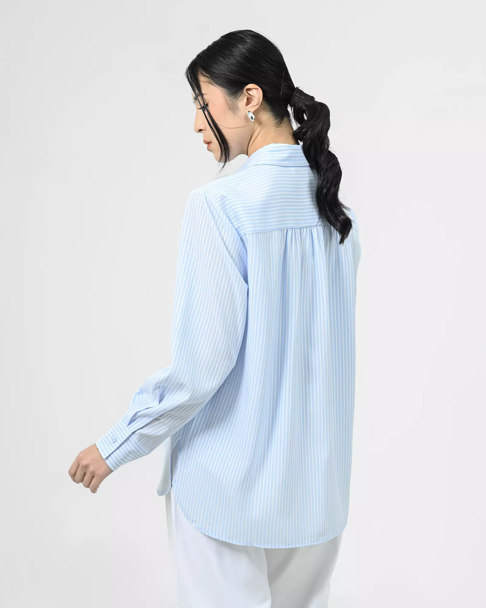 Geulis.id NOVA SHIRT - SKYBLUE