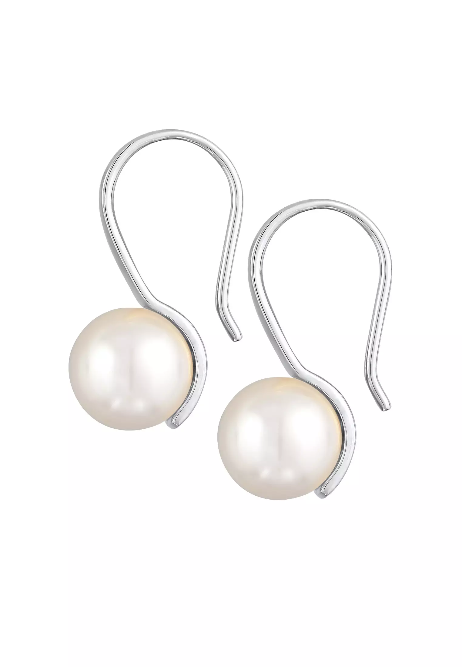 Buy ELLI GERMANY Earrings Drop Classic Elegant Synthetic Pearl 2024 ...