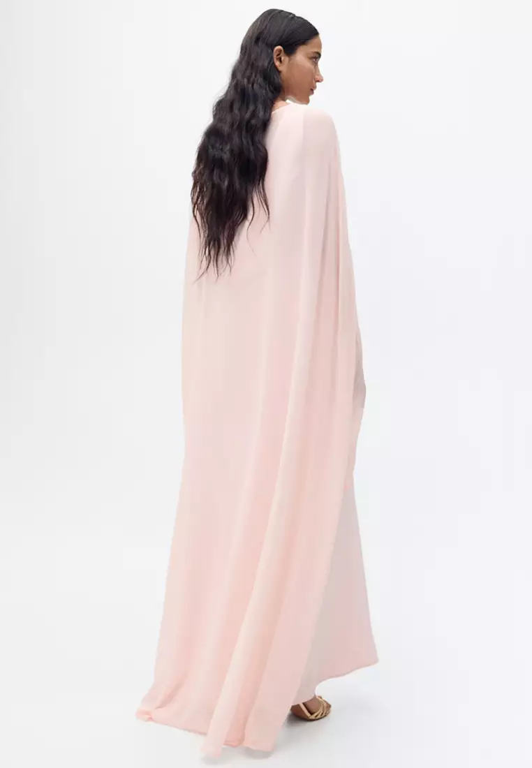 Long Semi-Transparent Cape