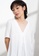 Origin by Zalora white Pleat Detail Blouse made from Tencel 8CB8BAA19AF7E1GS_3