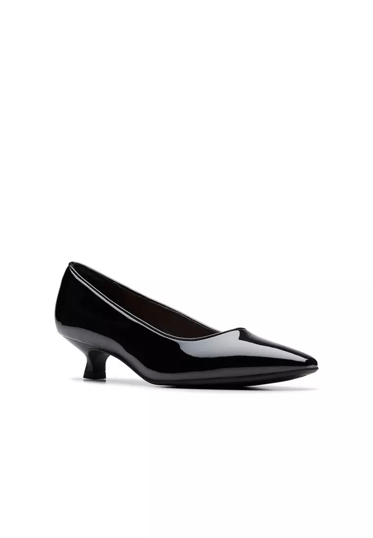 Womens Scarlyt Piper Pumps - Black Pat