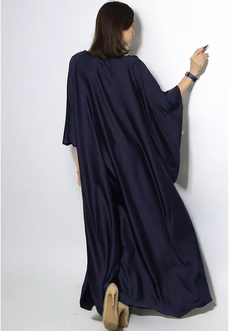 Kanzi Exclusive Short Sleeve Songket Kaftan