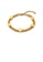 Glamorousky silver Simple and Romantic Plated Gold Heart-shaped 316L Stainless Steel Bracelet 874A1AC838F6C7GS_1
