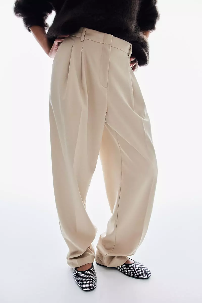 Tapered trousers