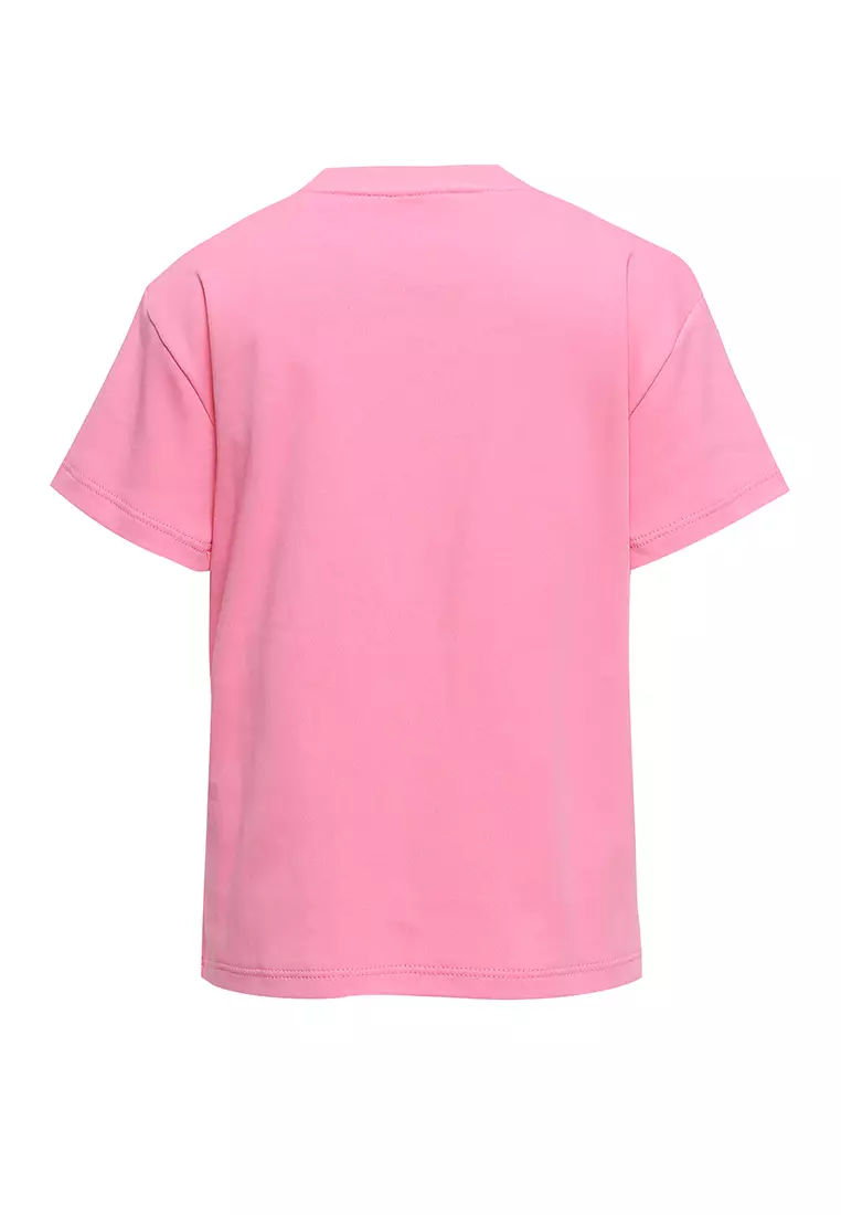 Qna Girl Zeca T-shirt Pendek Anak Pink