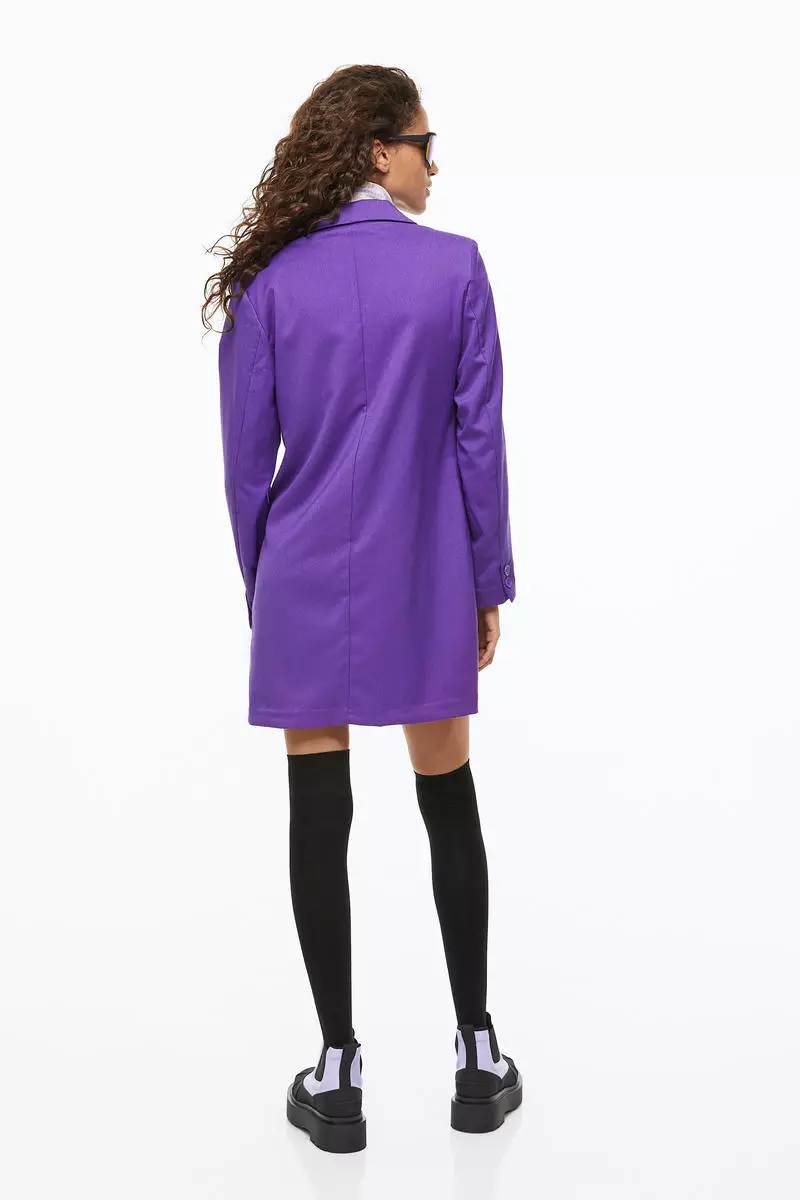Purple hotsell dress coat