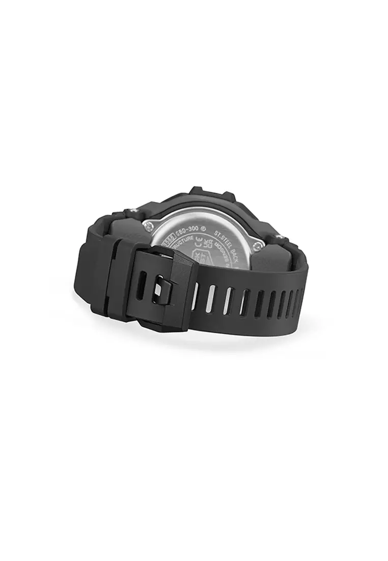 G-Squad Men Digital Watch GBD-300-1 Black Resin Strap w. Bluetooth