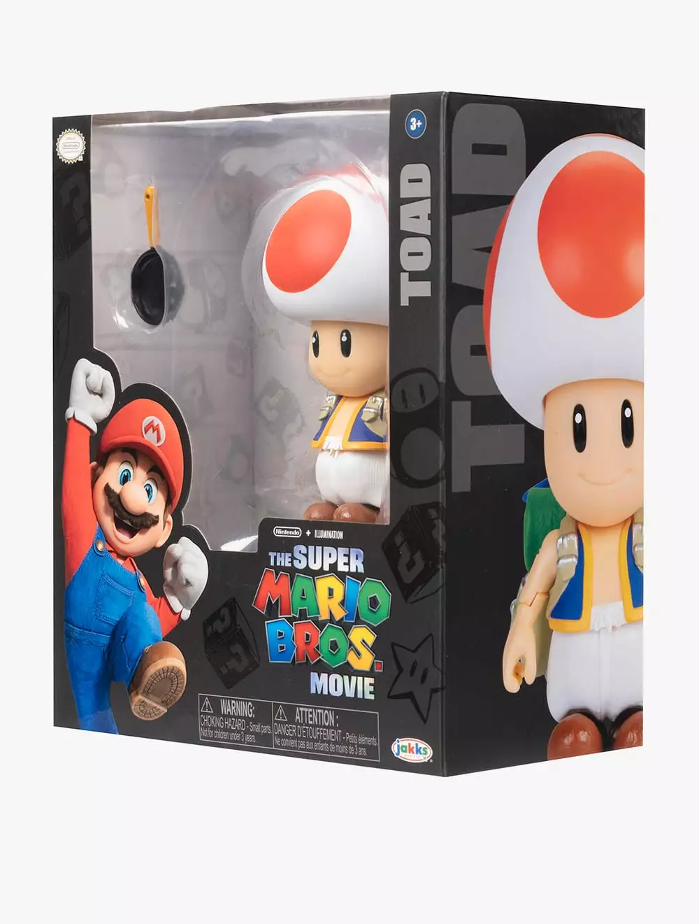 The Super Mario Bros Movie 5" Figure with Accessory – Toad - NTM41719I - multi