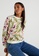 United Colors of Benetton white Patterned 100% cotton sweat 773D5AA071E0B1GS_3