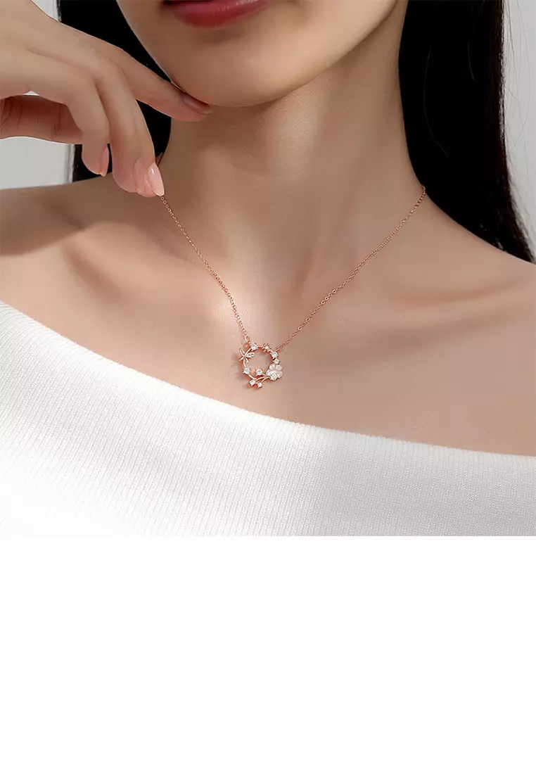 Cartier butterfly necklace shop