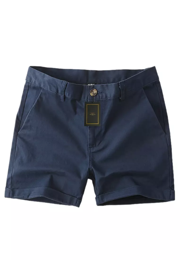 Buy Twenty Eight Shoes Tailored Cotton Quarter-length Shorts