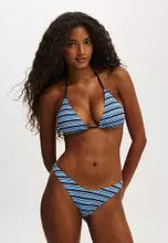 Ella Stripe Rib Navy
