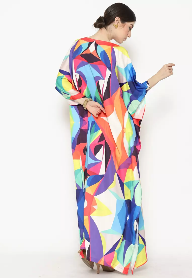 Kanzi Exclusive Short Sleeve Classic Kaftan