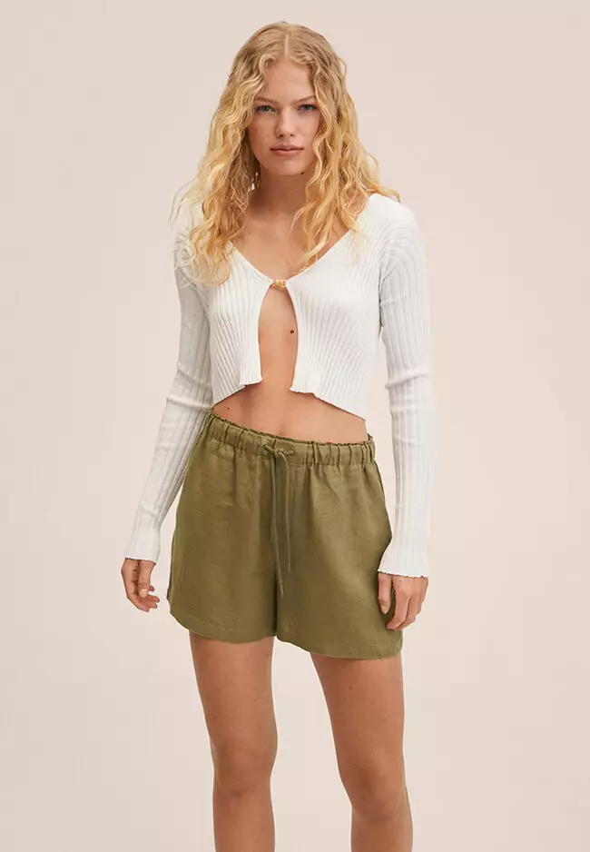 100% Linen Shorts