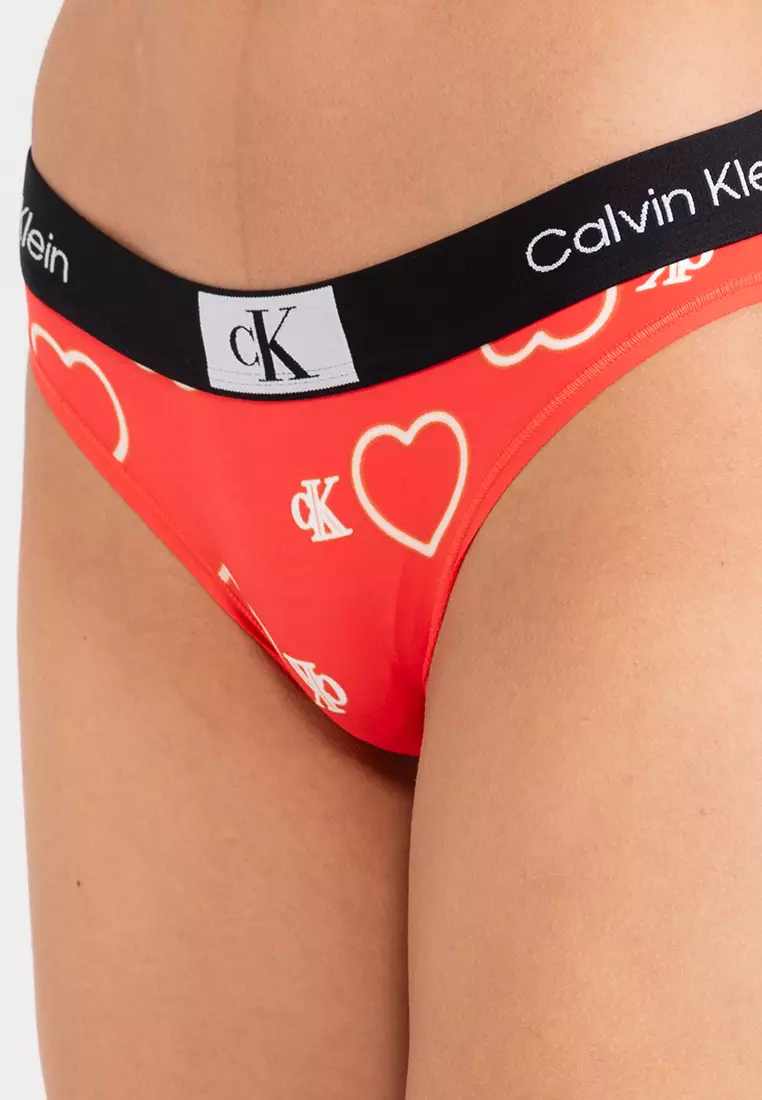 Buy Calvin Klein Modern Bikini - Calvin Klein Underwear in Neon Heart/Poppy  Red 2024 Online