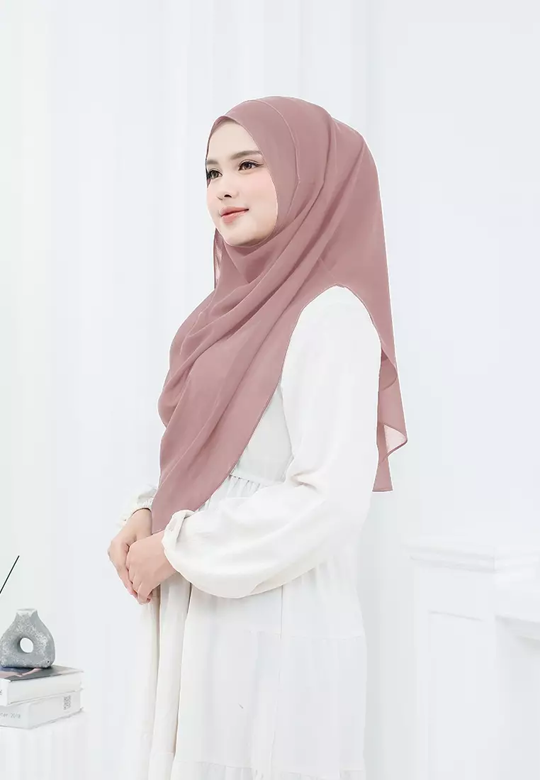 HIJAB INSTAN ZHAZA - CHOCO