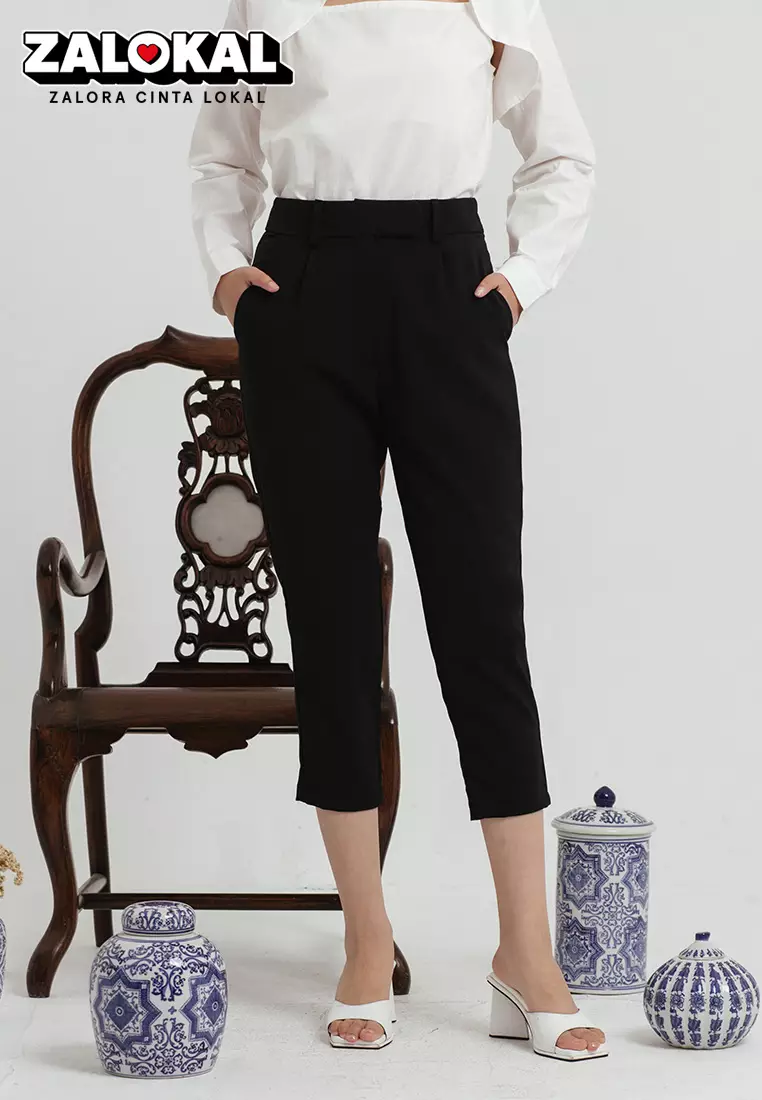 Inc cropped pants best sale