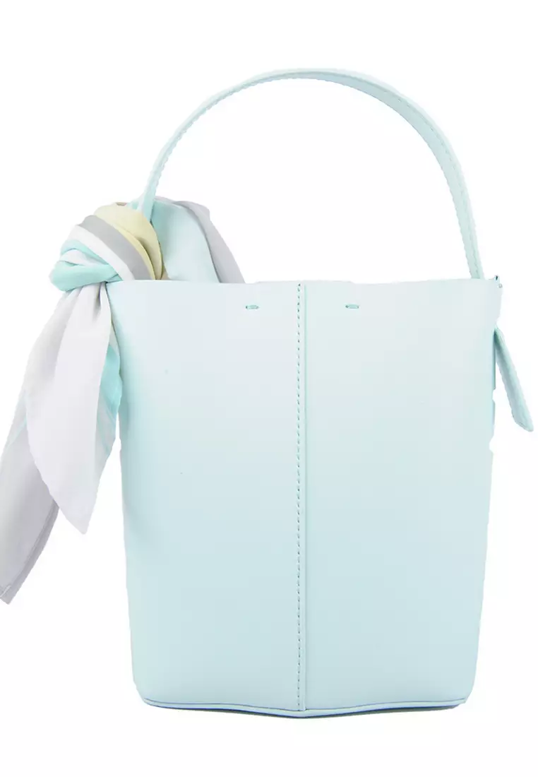 Buy RO Bags RO Terranova Felucca Mini Top Handle Bucket Bag in Mint