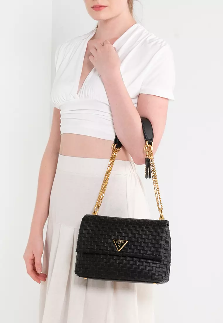 Guess Lisbet Woven Mini Crossbody