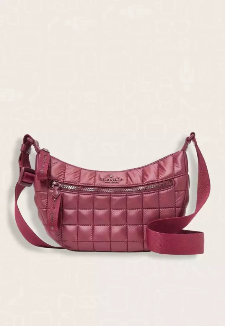 Kate Spade Camden Quilted Sling Bag Blackberry Preserves
