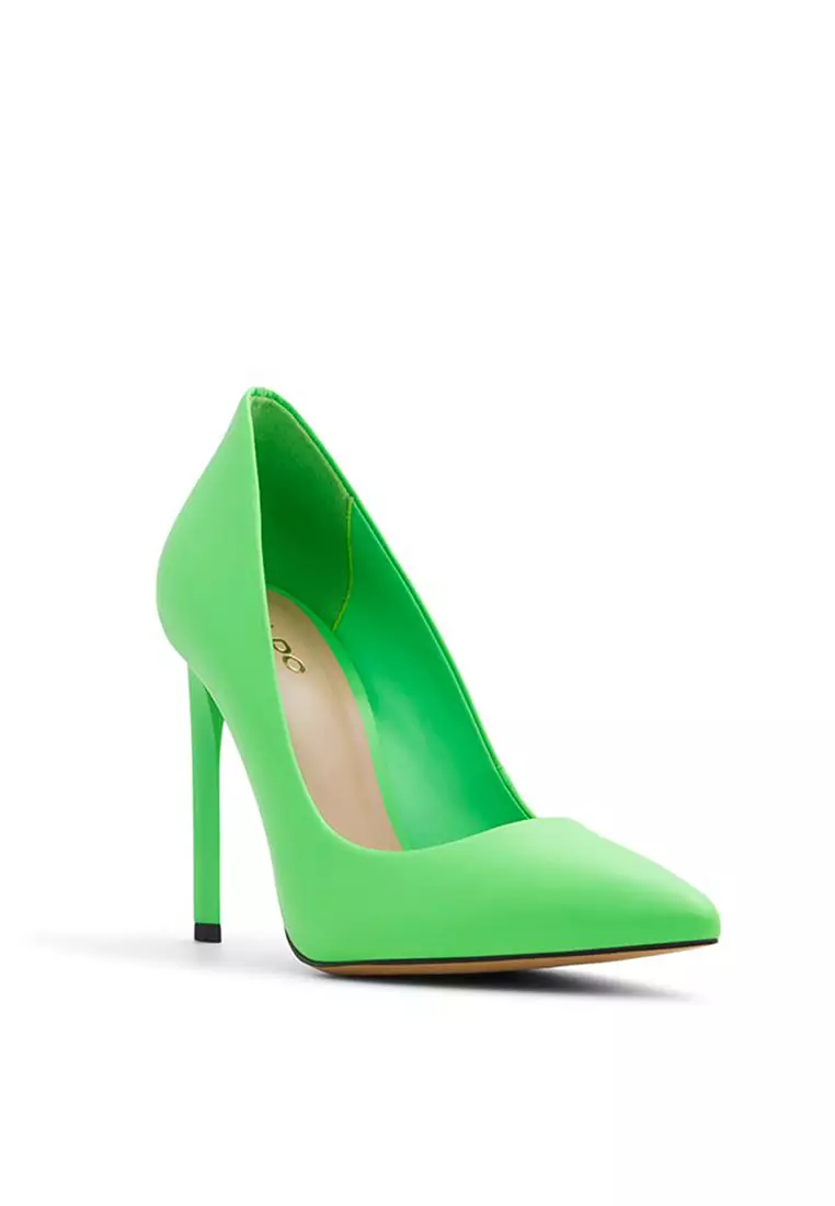 Aldo neon green sales heels