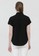 Cloth Inc black Myra Lapel Shirt in Black A9390AADA7EAB9GS_2