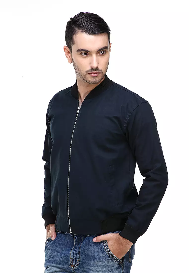 Jems Jaket Bomber Pria & Wanita Deluxe Jacket Material Canvas Baby Premium ORIGINAL