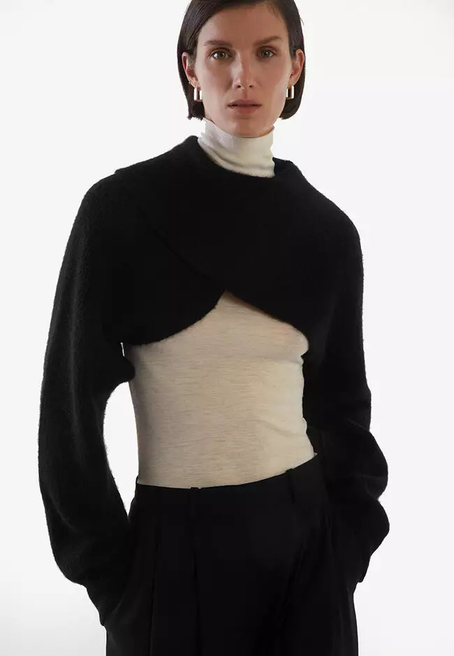 贈り物 COS RIBBED SLIT-CUFF CARDIGAN | nongferndaddy.com