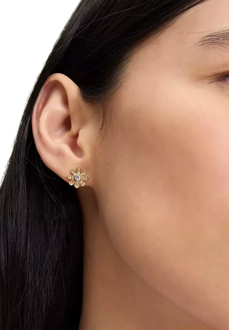 その他 goldenblown Kate Spade Bursting Blooms Studs Earrings - Yellow Gold