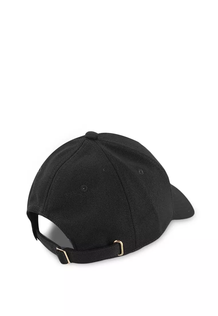 Black and cheap gold puma hat