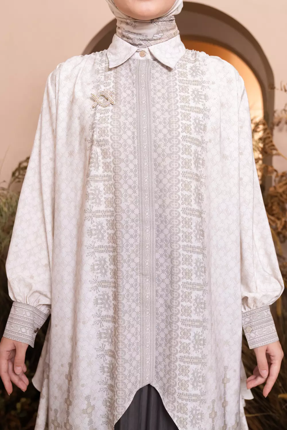 Klamby - Senggala Tunic Cannoli Almond