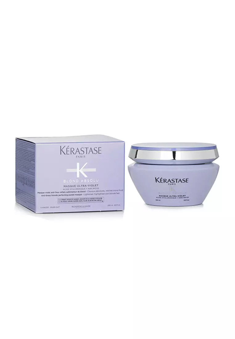 KÉRASTASE - Blond Absolu Masque Ultra-Violet Anti-Brass Blonde Perfecting Purple Masque (Lightened Cool Blonde Hair) 200ml/6.8oz.
