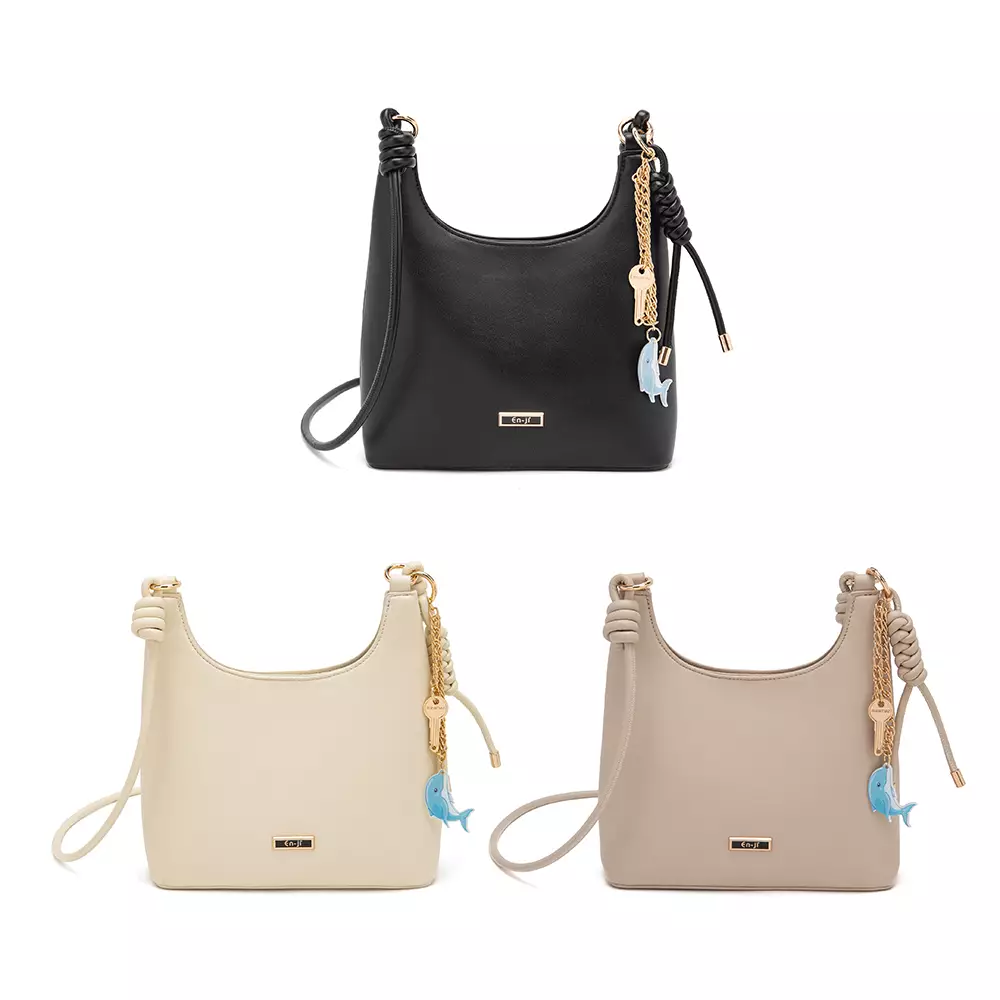 En-ji Yoda Slingbag Wanita Warna Ivory