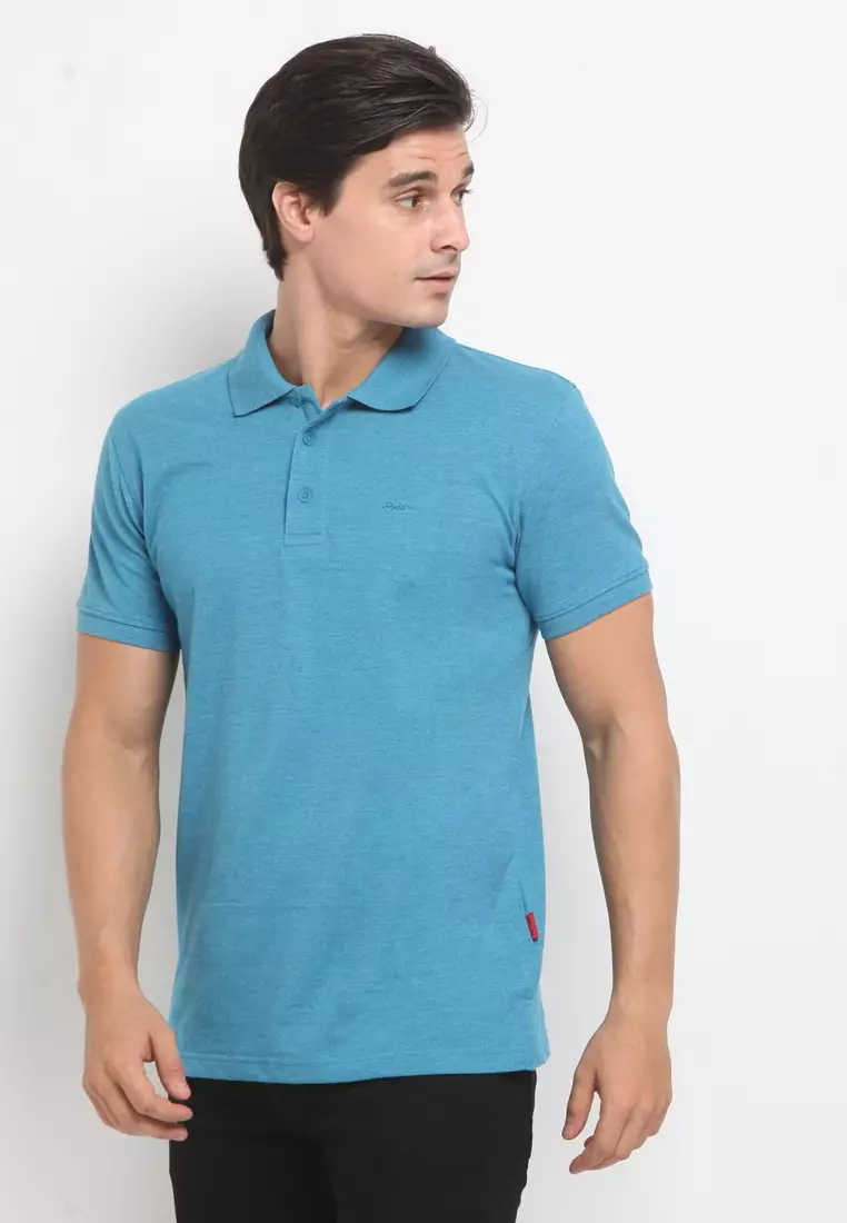 POLICE Polo Shirt Krah Polos Pria 207200201