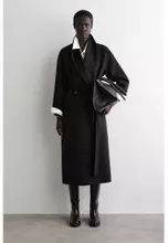 Buy COS BELTED DOUBLE-FACED WOOL LONG COAT 2026 Online | ZALORA