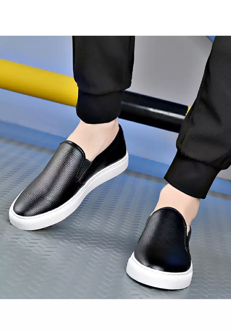 Leather Slip-Ons YQ115804