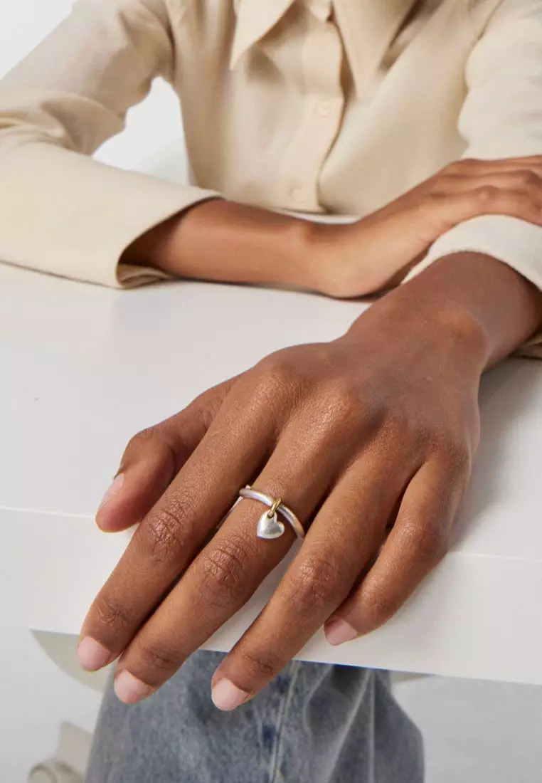 Buy TOUS TOUS Luah Heart Two tone Ring Online ZALORA Malaysia