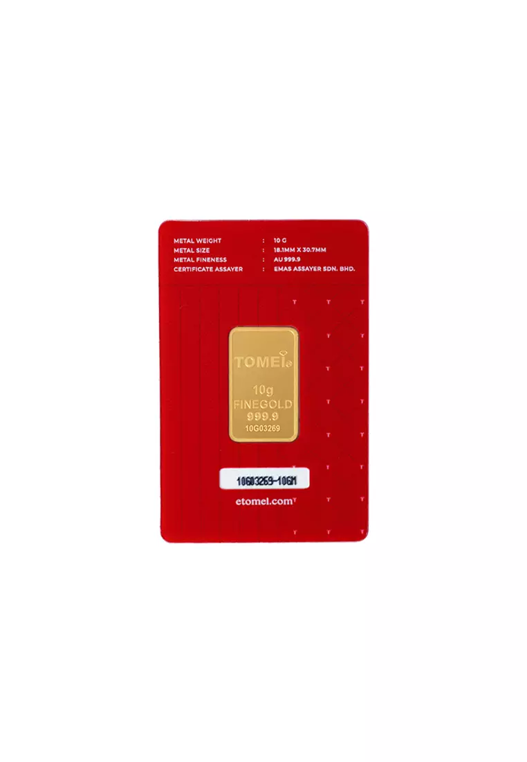 [Tomei Exclusive] KLCC Twin Towers Wafer | 10 Grams | Fine Gold 9999