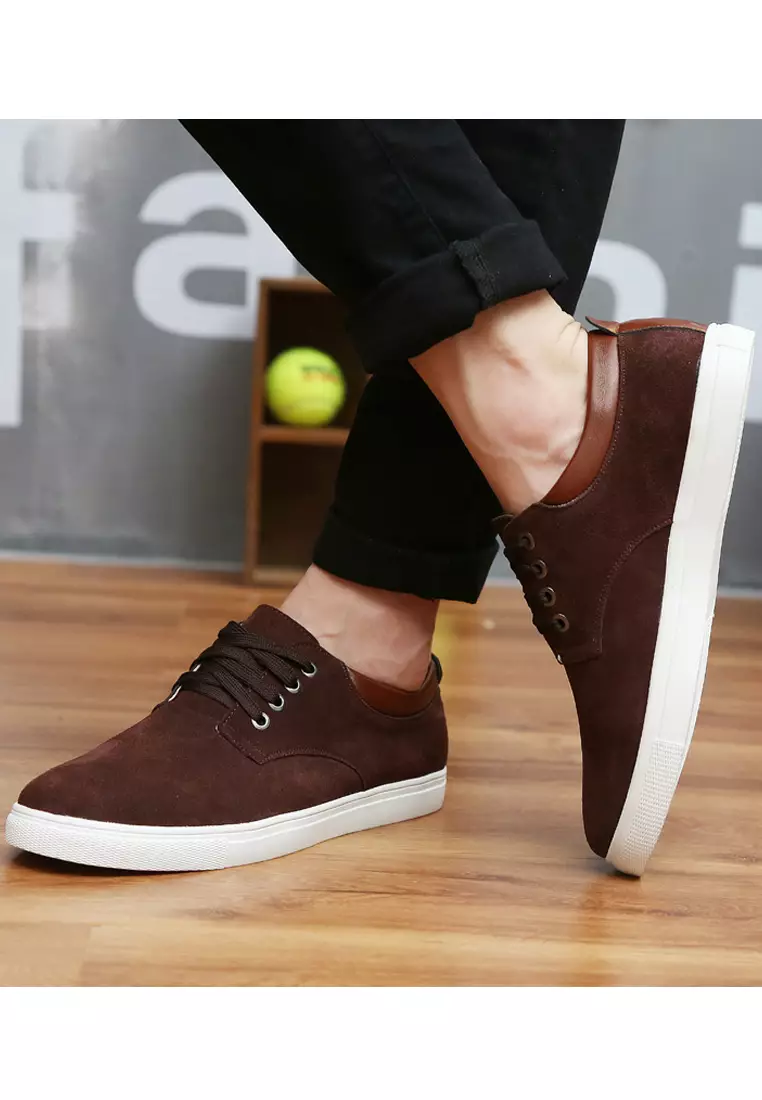 Suede Leather Casual Sneakers SY639