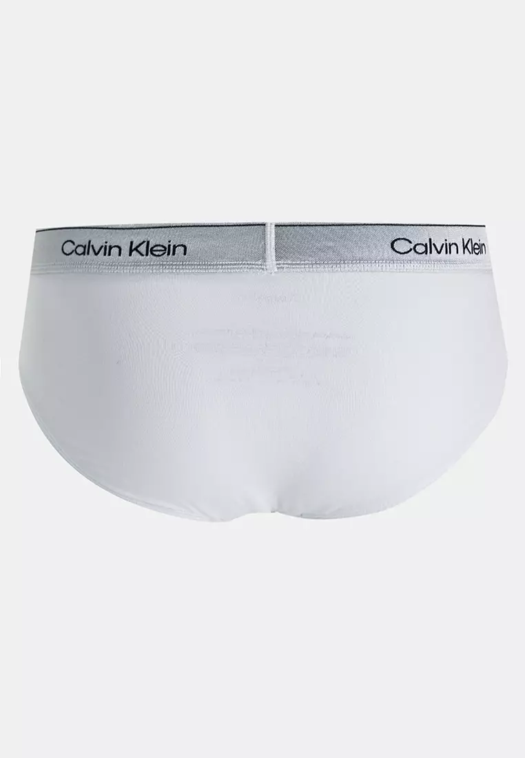 Icon Cotton Stretch Metallic 3-Pack Hip Briefs