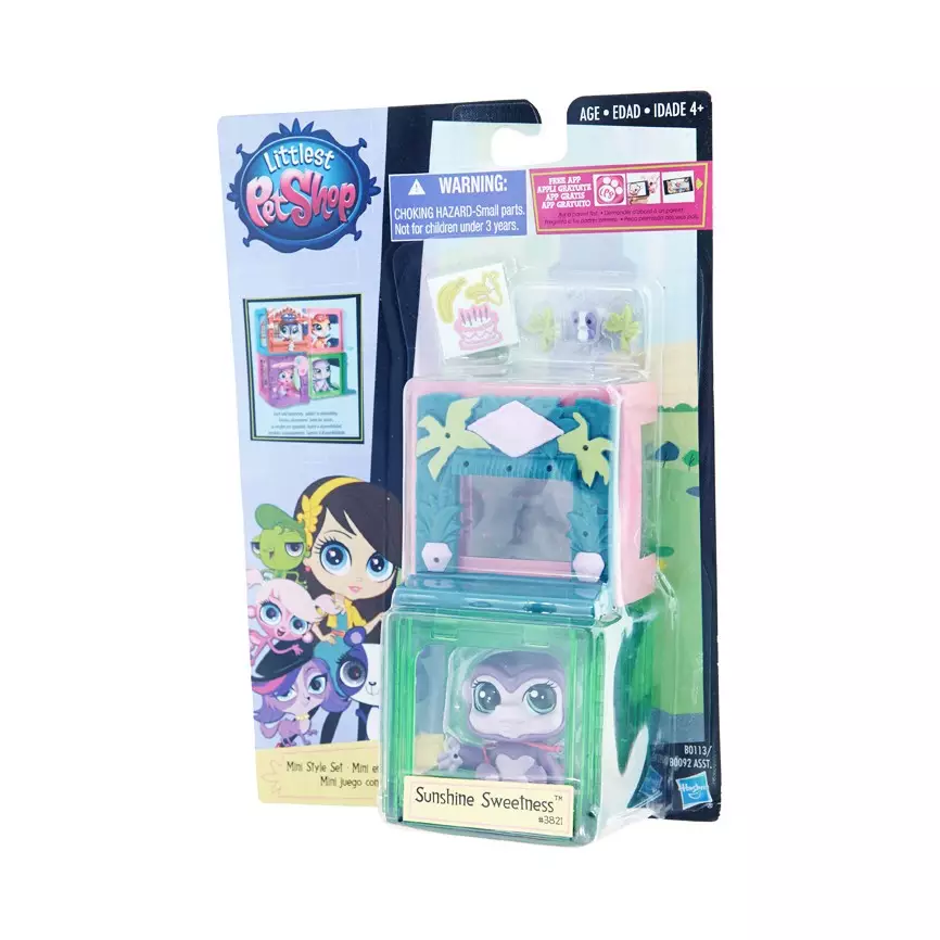 Little Pet Shop Mini Style Set Gorila