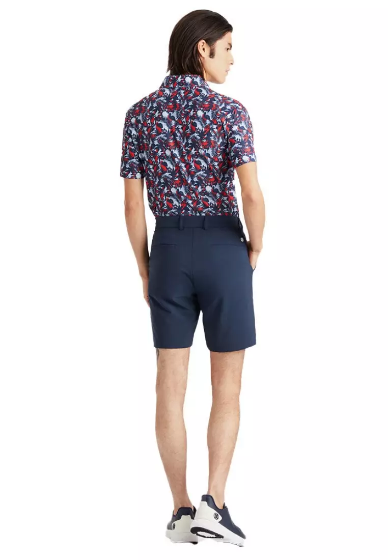 Men's Floral Tech Piqué Slim Fit Polo