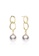 XAFITI silver Sterling Silver Cutout Earrings E37C9AC295D41BGS_1