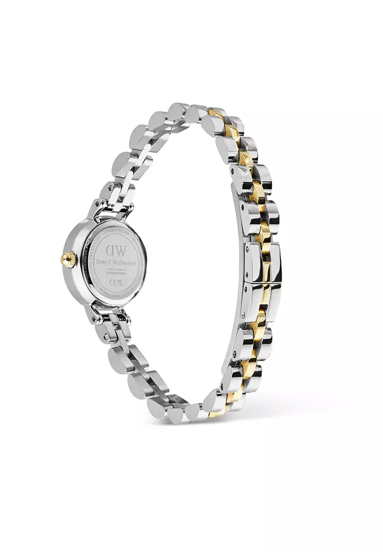 Petite Mini 3-Link Two Tone Gold - Women Watch stainless steel watch DW Official Authentic Original 女士手錶 不銹鋼手錶 DW 官方 真皮手錶 正品