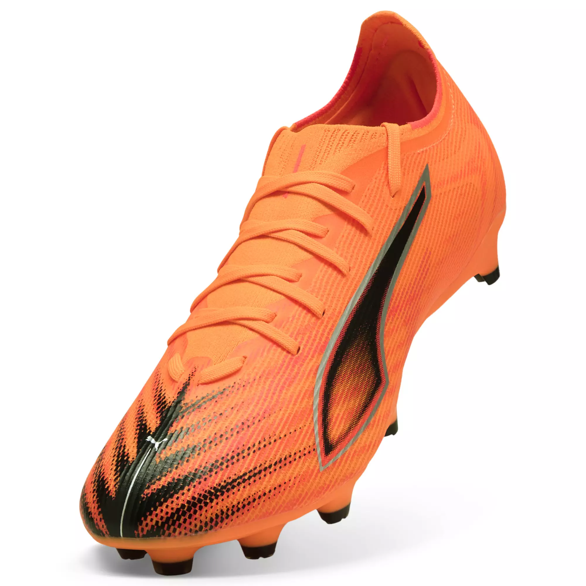 PUMA ULTRA 6 MATCH FG/AG Football Boots Unisex Fire-Black-Red